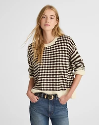 Mixed Stripe Pullover Sweater | Madewell