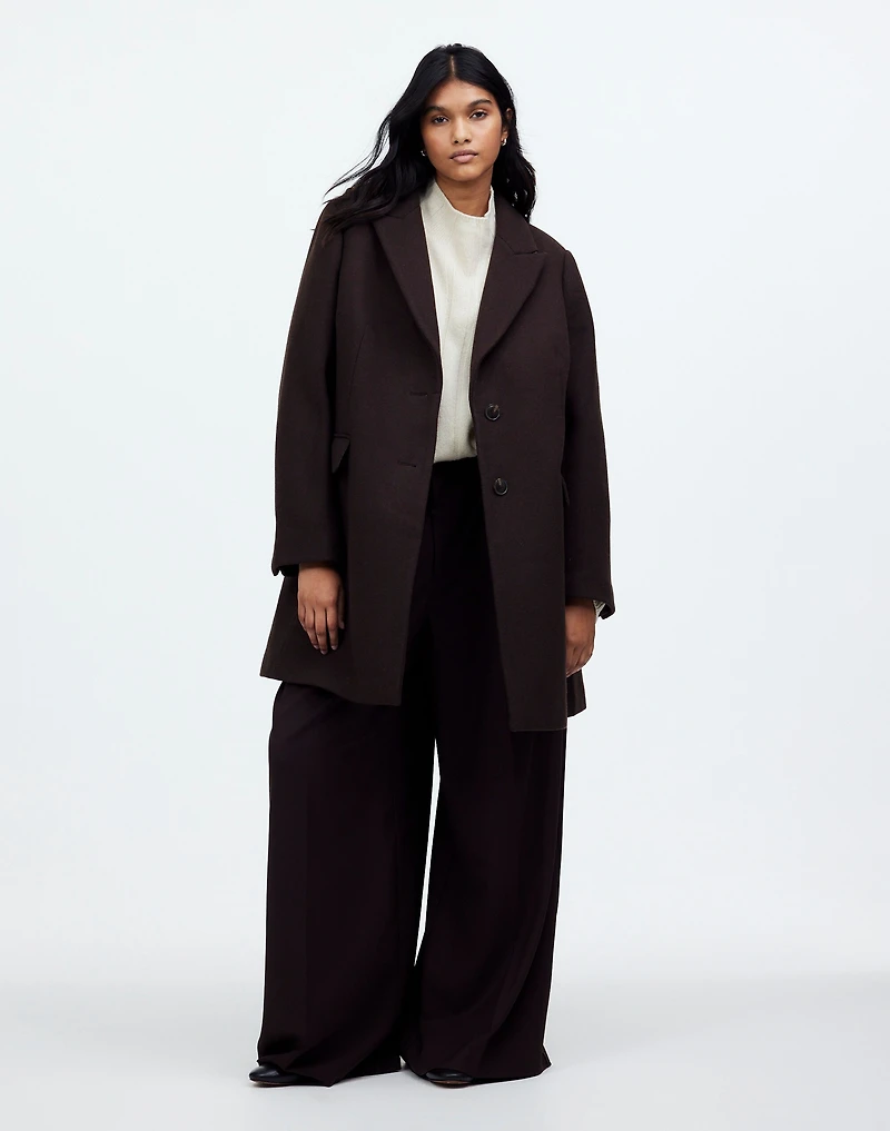 Plus Blazer Coat in Insuluxe Fabric | Madewell