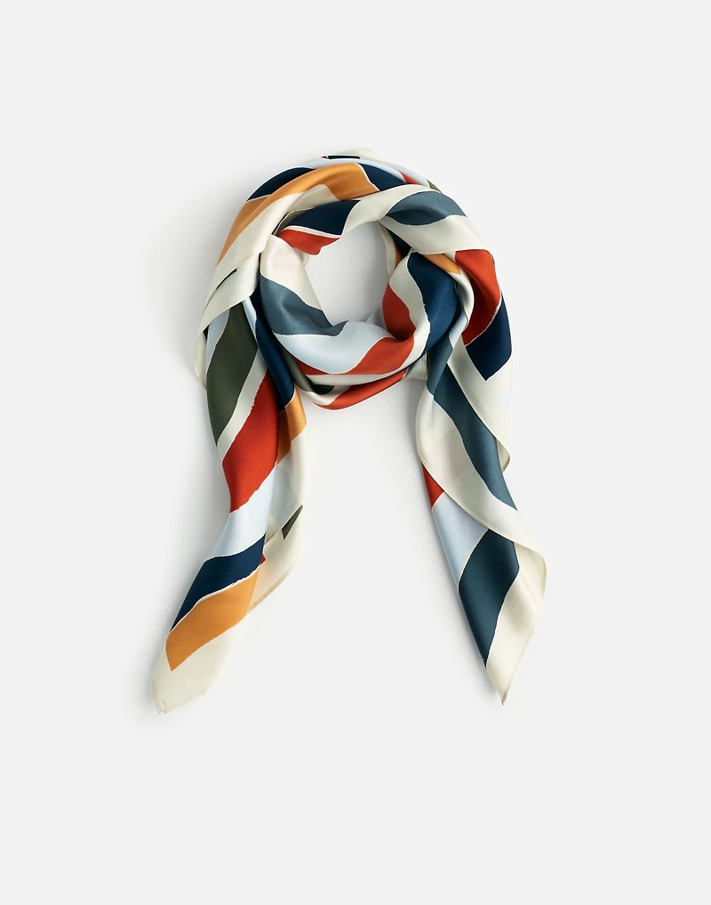 Oversized Silk Bandana | Madewell