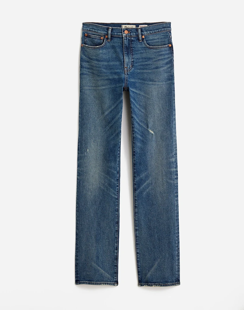 Madewell x Kaihara Denim The Rail Straight Jean in Hornbook Wash | Madewell