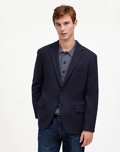 The Roebling Two-Button Blazer in Italian Fabric | Madewell