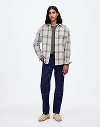 Brushed Easy Shirt-Jacket Italian Fabric | Madewell