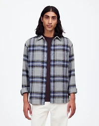 Brushed Flannel Easy Long-Sleeve Shirt | Madewell