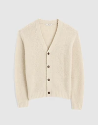 Bouclé Cardigan