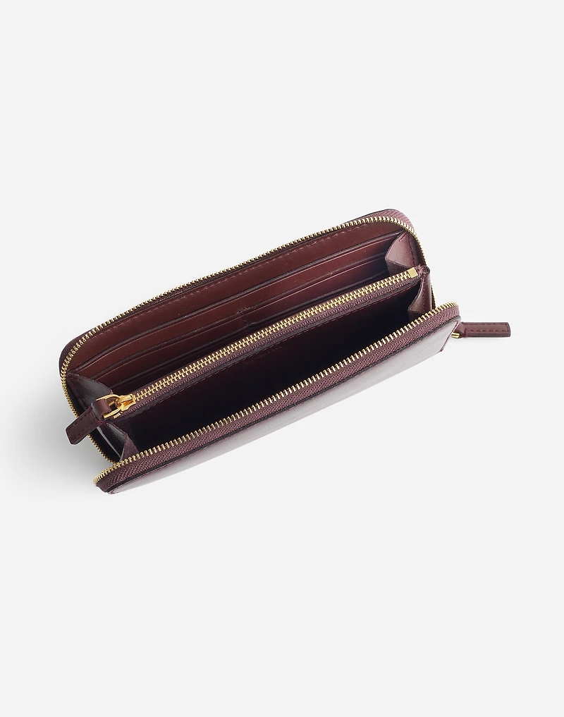 The Essential Continental Zip Wallet | Madewell