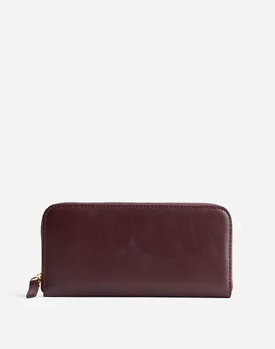 The Essential Continental Zip Wallet | Madewell