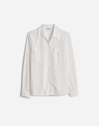 Alexa Chung for Madewell Pleat-Pocket Button-Up Shirt |