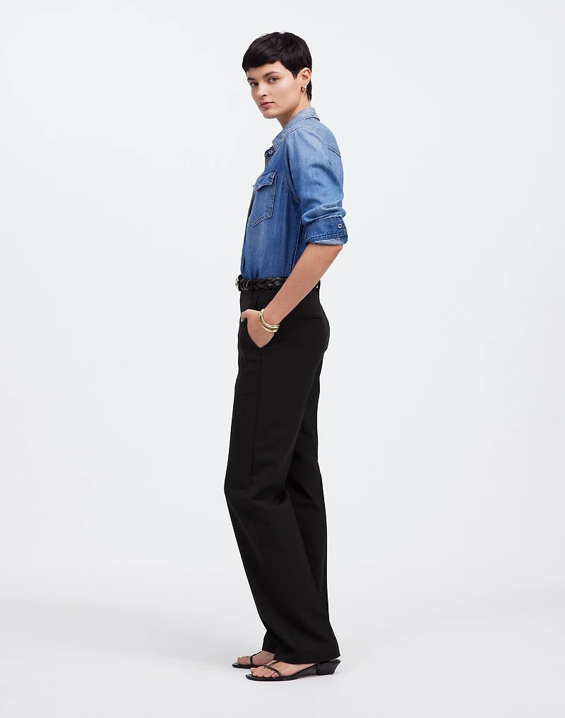 Slouchy Straight Pants | Madewell