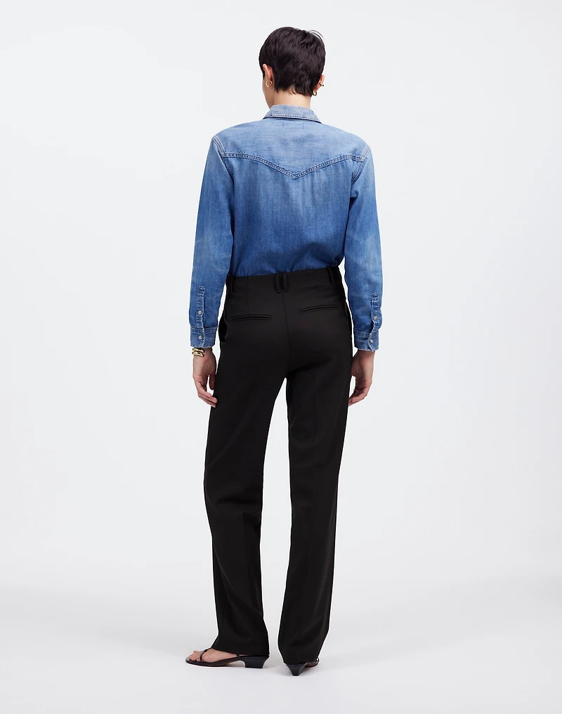 Slouchy Straight Pants | Madewell