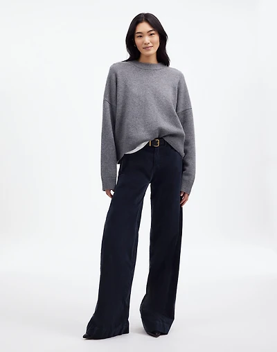 Superwide-Leg Pants in Velvet | Madewell