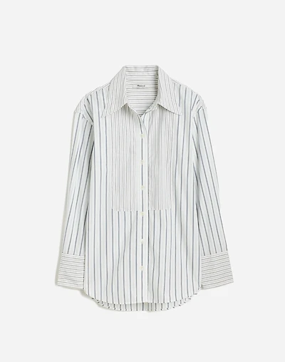 Tuxedo Button-Up Shirt in Poplin | Madewell