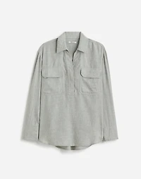 Popover Shirt in Plaid | Madewell