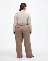 The Plus Harlow Wide-Leg Trouser in Brushed Twill | Madewell