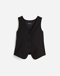 V-Neck Vest in Wool Blend | Madewell
