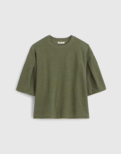 Puff-Sleeve Sweatshirt Tee | Madewell