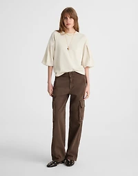 Puff-Sleeve Sweatshirt Tee | Madewell