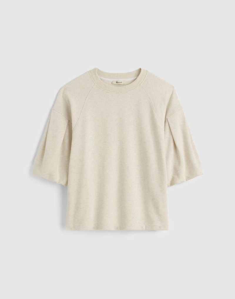 Puff-Sleeve Sweatshirt Tee | Madewell