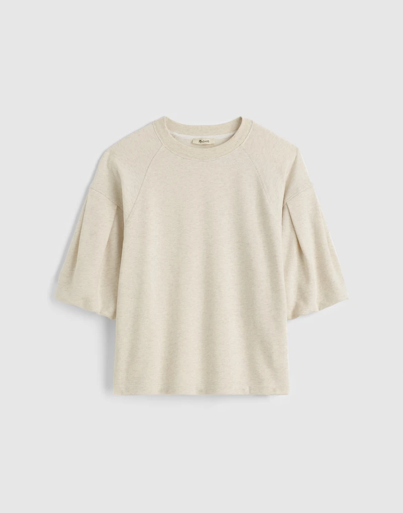 Puff-Sleeve Sweatshirt Tee | Madewell