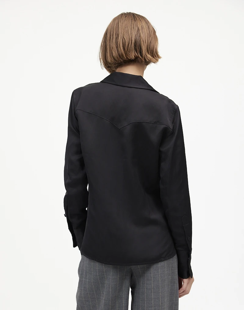 Western Shirt Linen Blend | Madewell