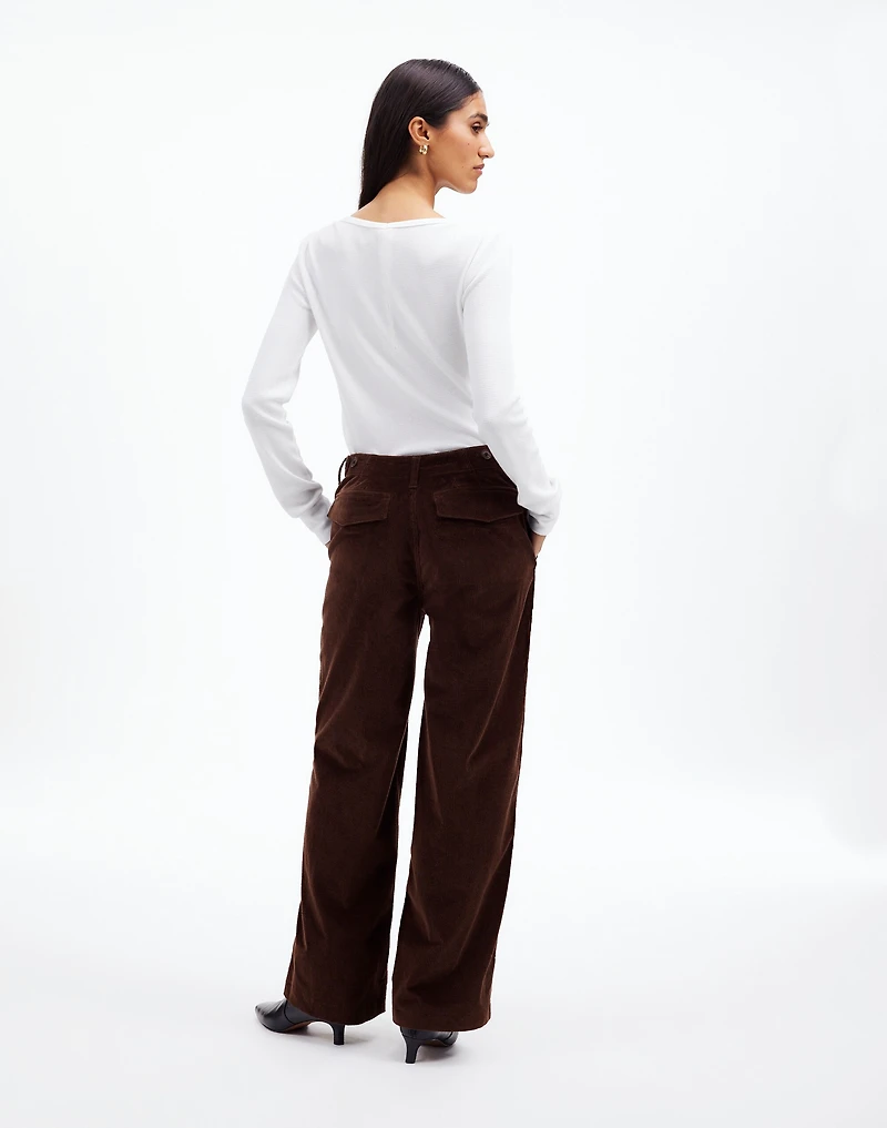 Low-Slung Baggy Utility Pants Corduroy | Madewell