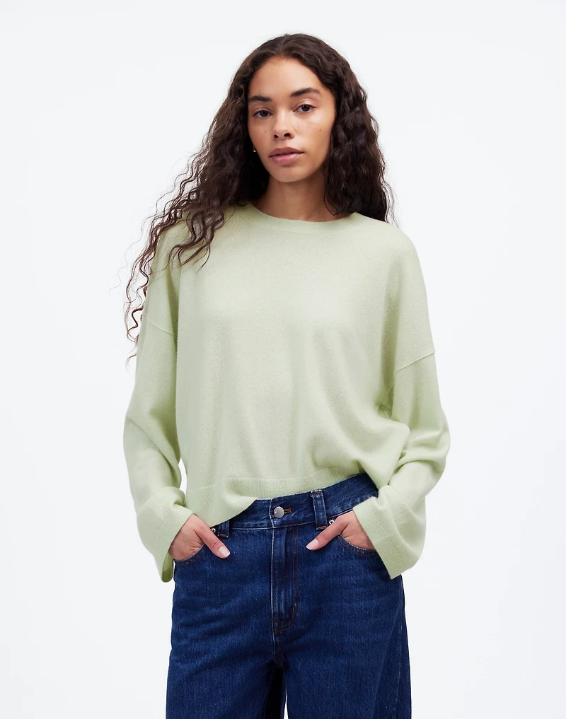 Cashmere Boxy Sweater | Madewell