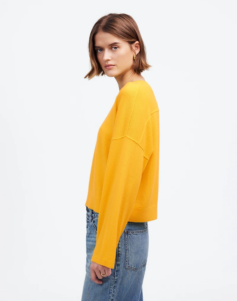 Cashmere Boxy Sweater | Madewell