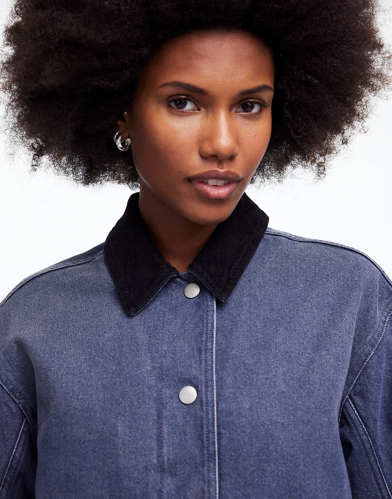 Denim Chore Jacket Hodgeman Wash | Madewell