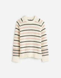 Cotton Crewneck Sweater Stripe | Madewell