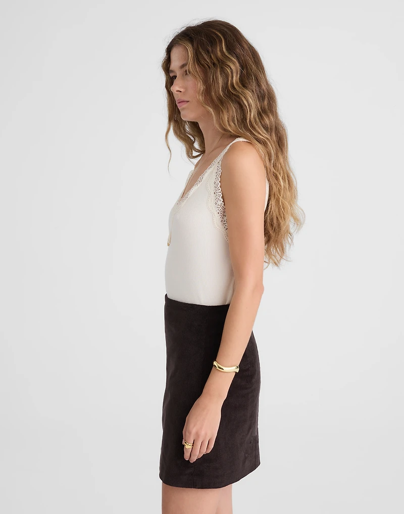 Corduroy Mini Skirt | Madewell