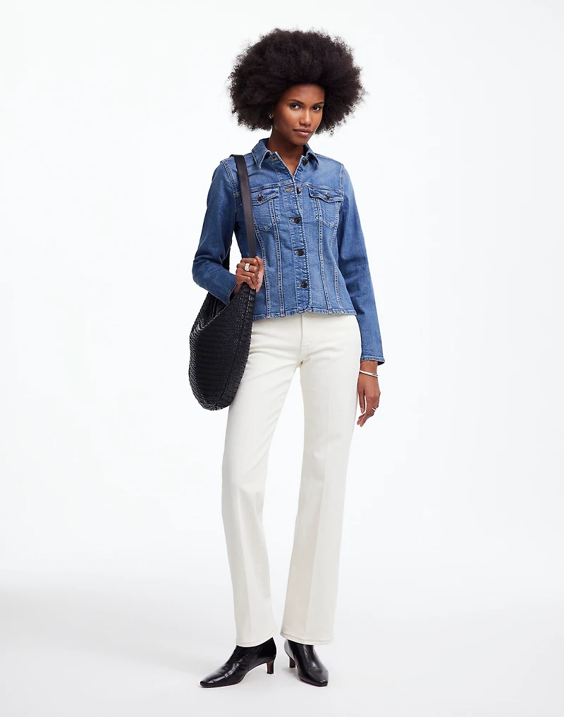 Shrunken Button-Front Shirt | Madewell