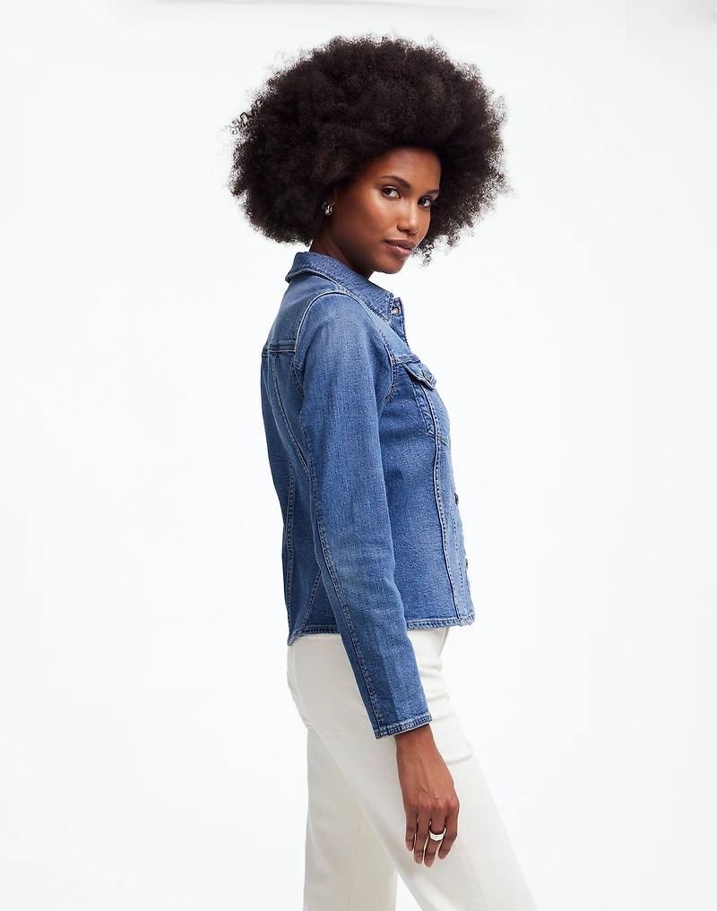 Shrunken Button-Front Shirt | Madewell