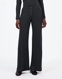 Madewell x LESET Pointelle Perfect Tee & Pant Set |