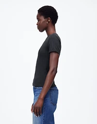 LESET Pointelle Slim-Fit Tee | Madewell