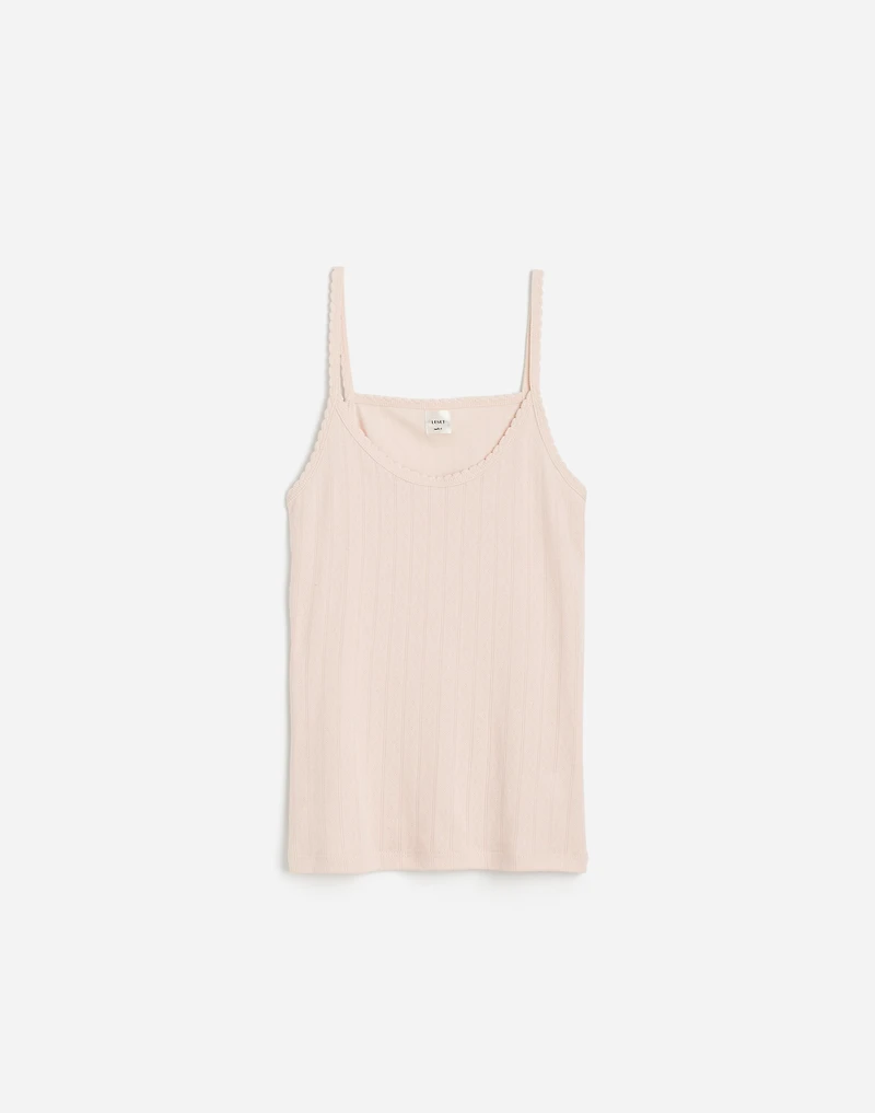 LESET Pointelle Tank | Madewell