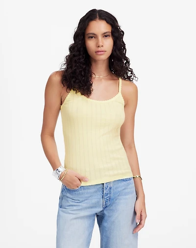 LESET Pointelle Tank | Madewell