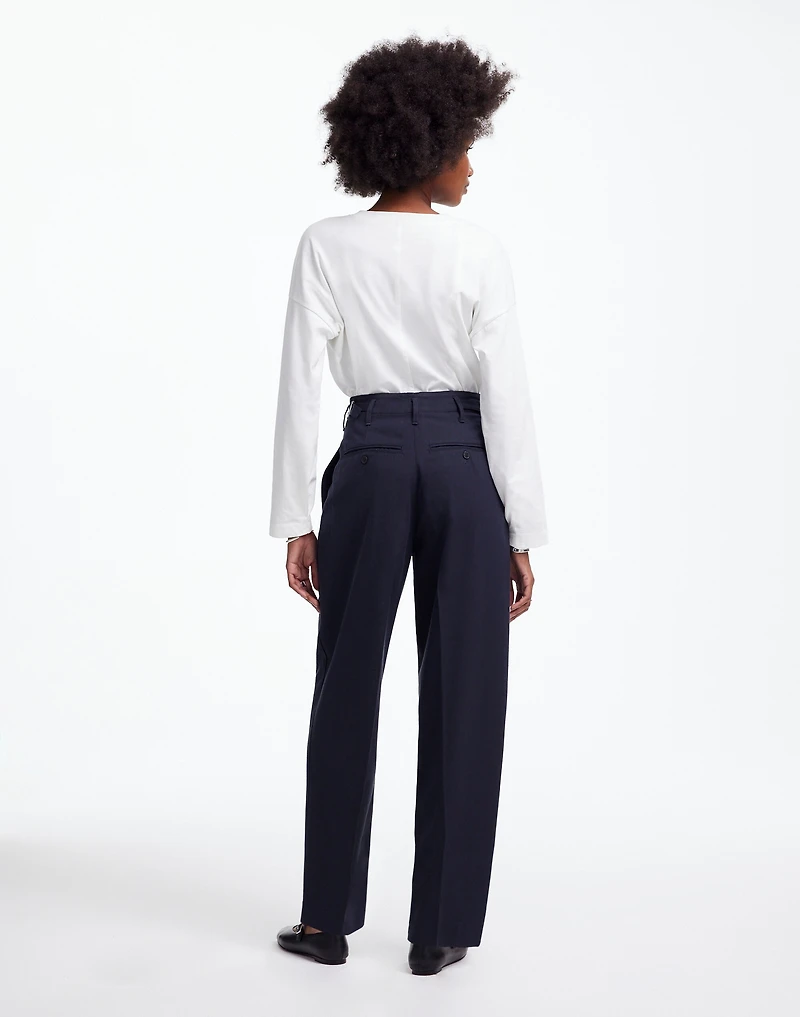 Pleated Carrot Pants | Madewell