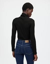 Ribbed Turtleneck Long-Sleeve Tee | Madewell