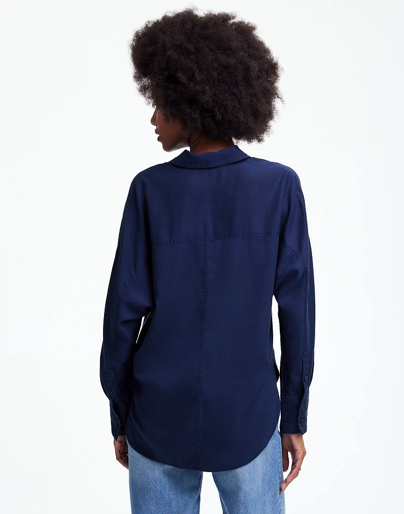 Relaxed Dolman Button-Up Shirt | Madewell