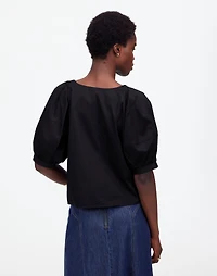 Relaxed Scoopneck Short-Sleeve Top | Madewell