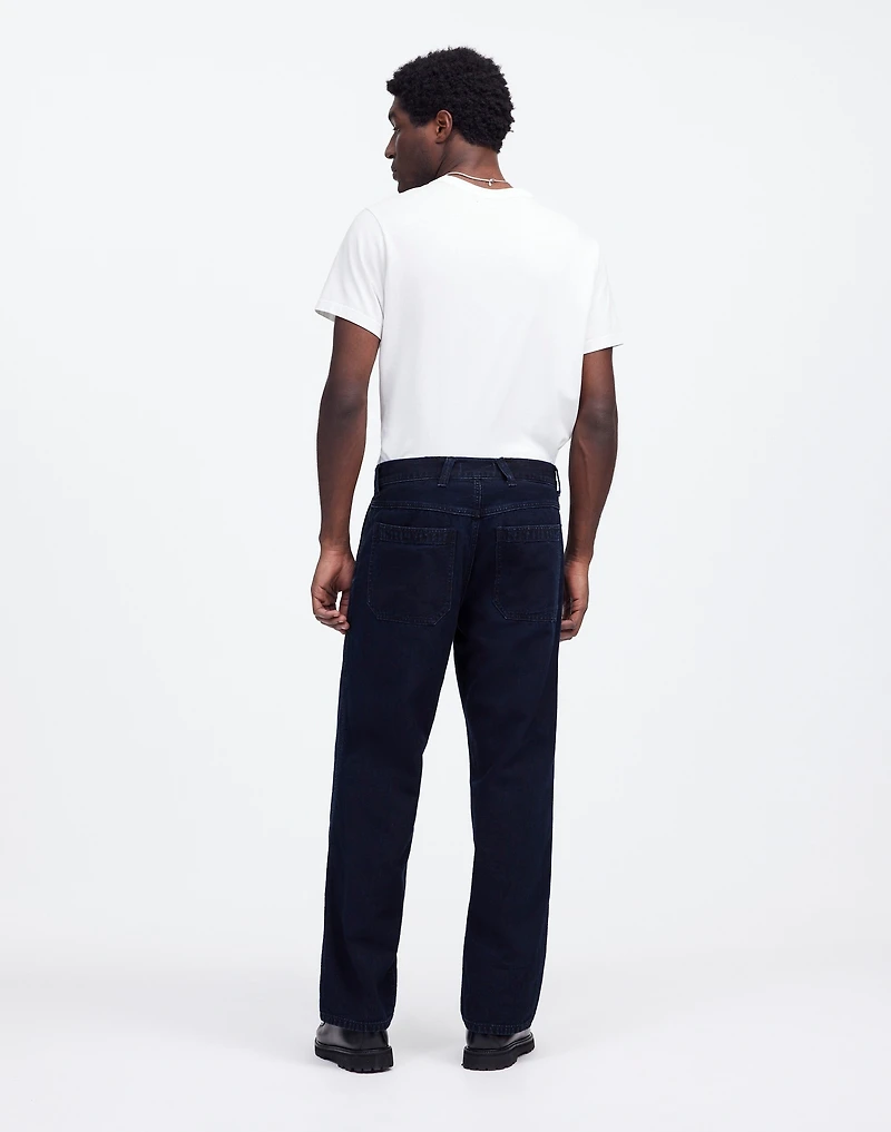 The Utility Pant Indigo-Dyed Canvas | Madewell