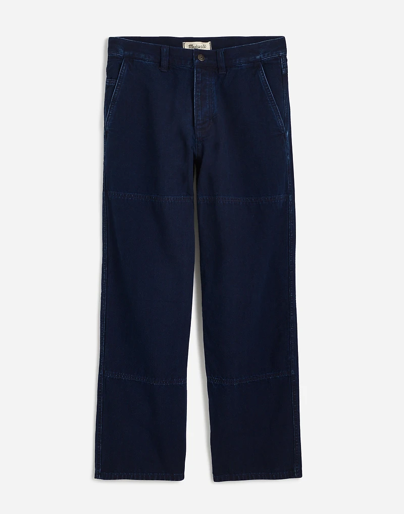 The Utility Pant Indigo-Dyed Canvas | Madewell