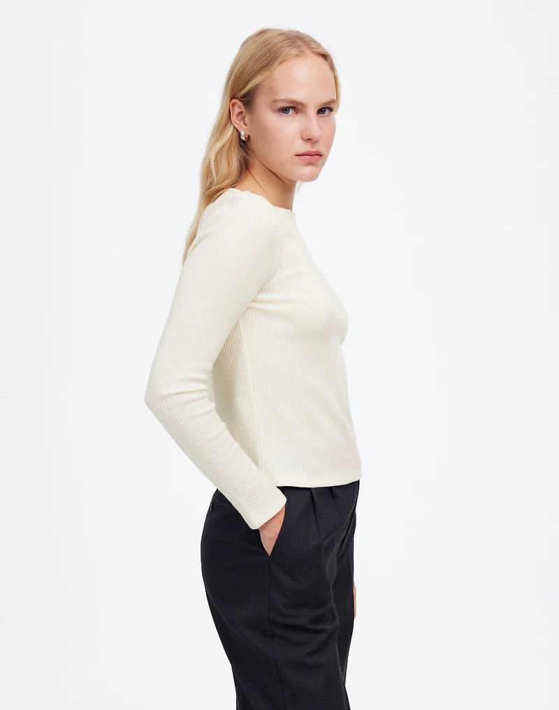 Boatneck Long-Sleeve Tee | Madewell