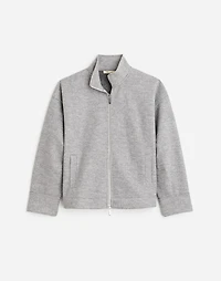 Relaxed Mockneck Knit Jacket | Madewell