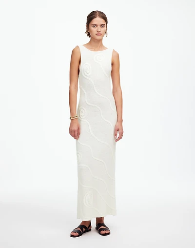 Zulu & Zephyr Shea Organic Cotton Swirl Knit Dress | Madewell