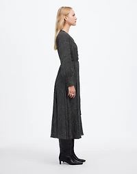 Tie-Waist Midi Dress in Dot | Madewell