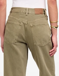 The Perfect Vintage Wide-Leg Crop Jean in Garment Dye | Madewell