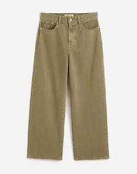 The Perfect Vintage Wide-Leg Crop Jean in Garment Dye | Madewell