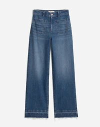 Emmett Wide-Leg Jean: Let Down Hem Edition | Madewell