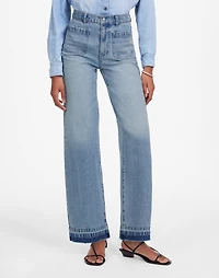 Emmett Wide-Leg Jean: Let Down Hem Edition | Madewell