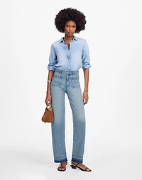 Emmett Wide-Leg Jean: Let Down Hem Edition | Madewell